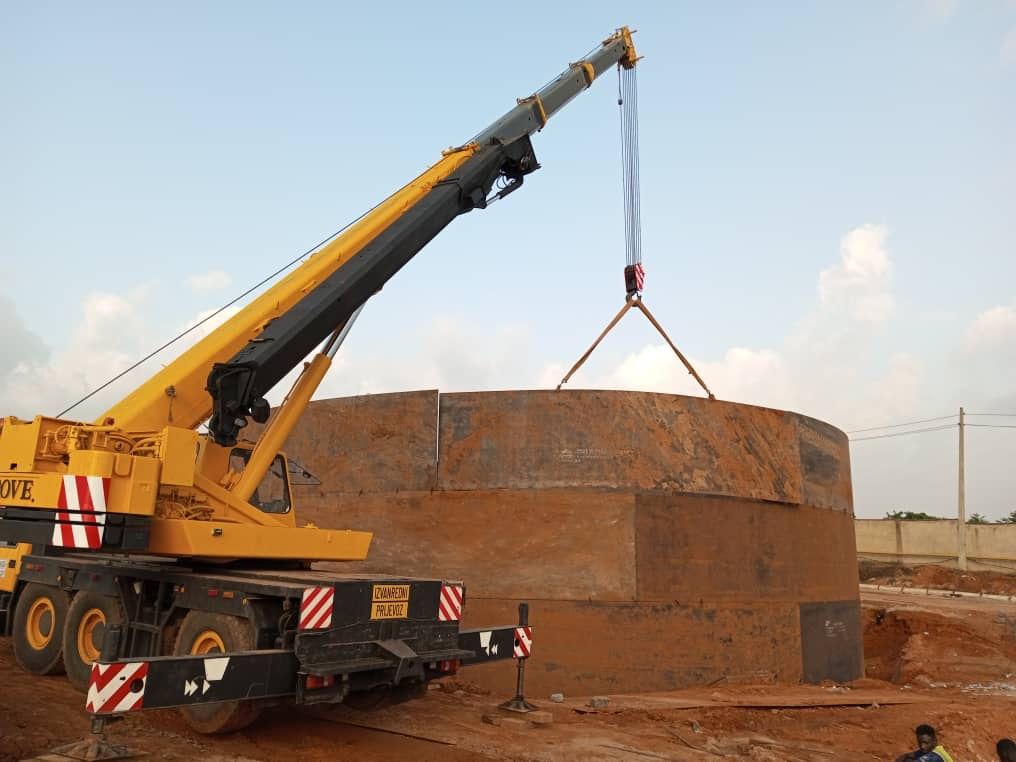 Tank Erection project image